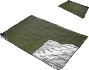 DECHOUS Emergency Blanket Foldable Survival Blanket for Outdoor Camping Emergency Preparedness Windproof