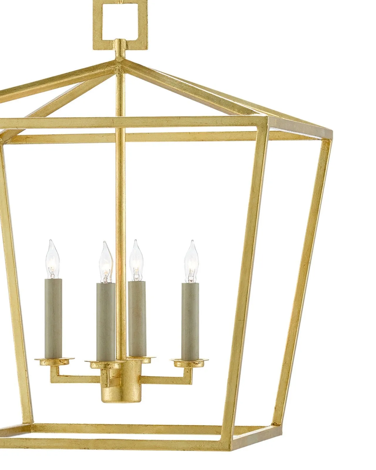 Denison Medium Gold Lantern