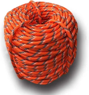 DESERT & FOX Outdoor Emergency Rope,Camping Ropes Climbing Ropes Diameter 9mm 10m/20m/30m/50m Wear Resistant High Strength Hiking Accessory Tool