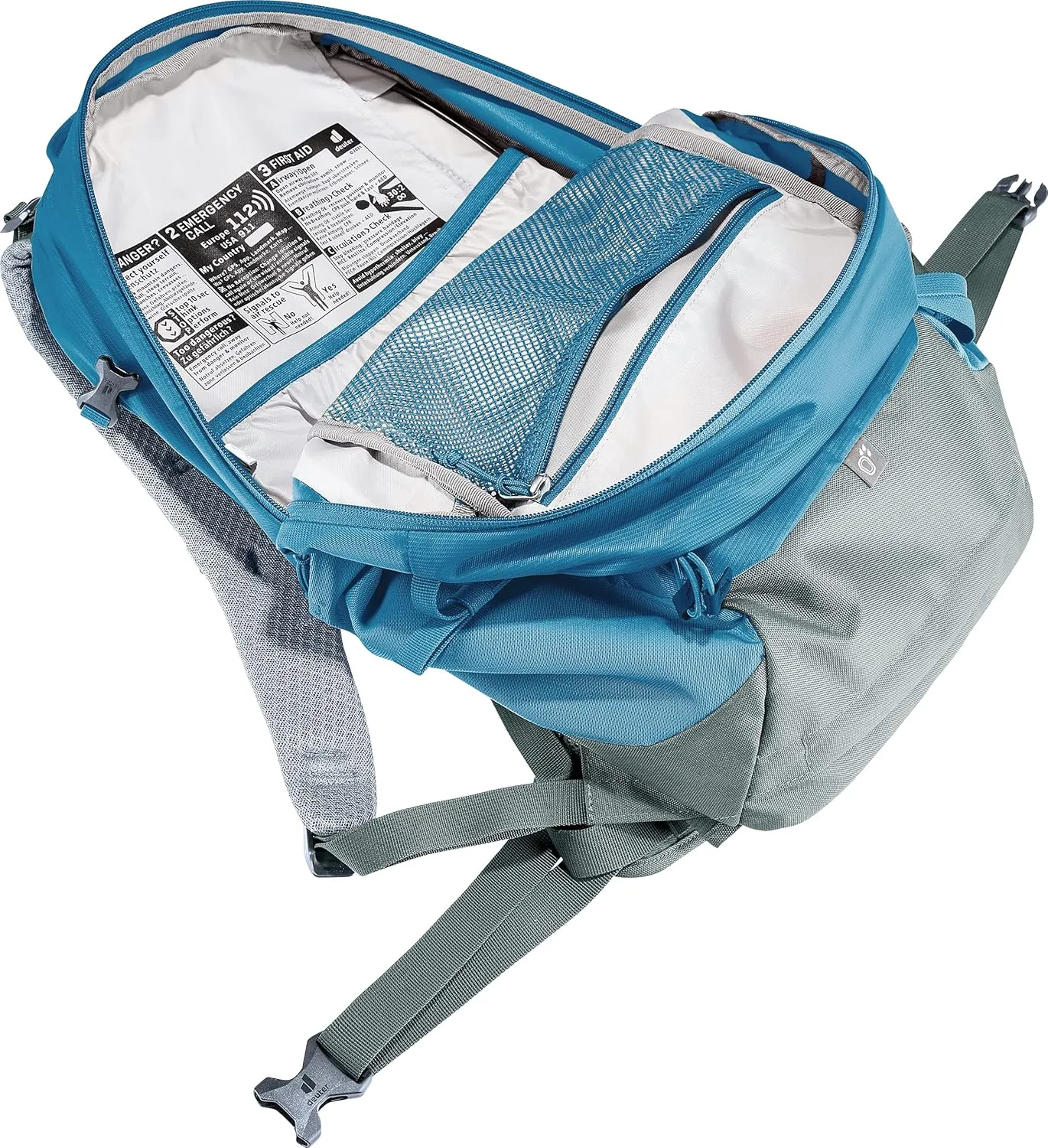 deuter Men's Minimalistic, Wave-Ivy, 25 L