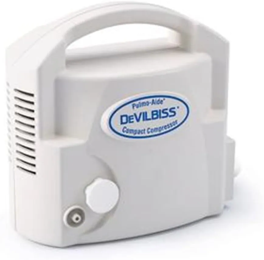 Devilbiss Healthcare Pulmo Aide Compact Nebulizer, 3.8 Pound
