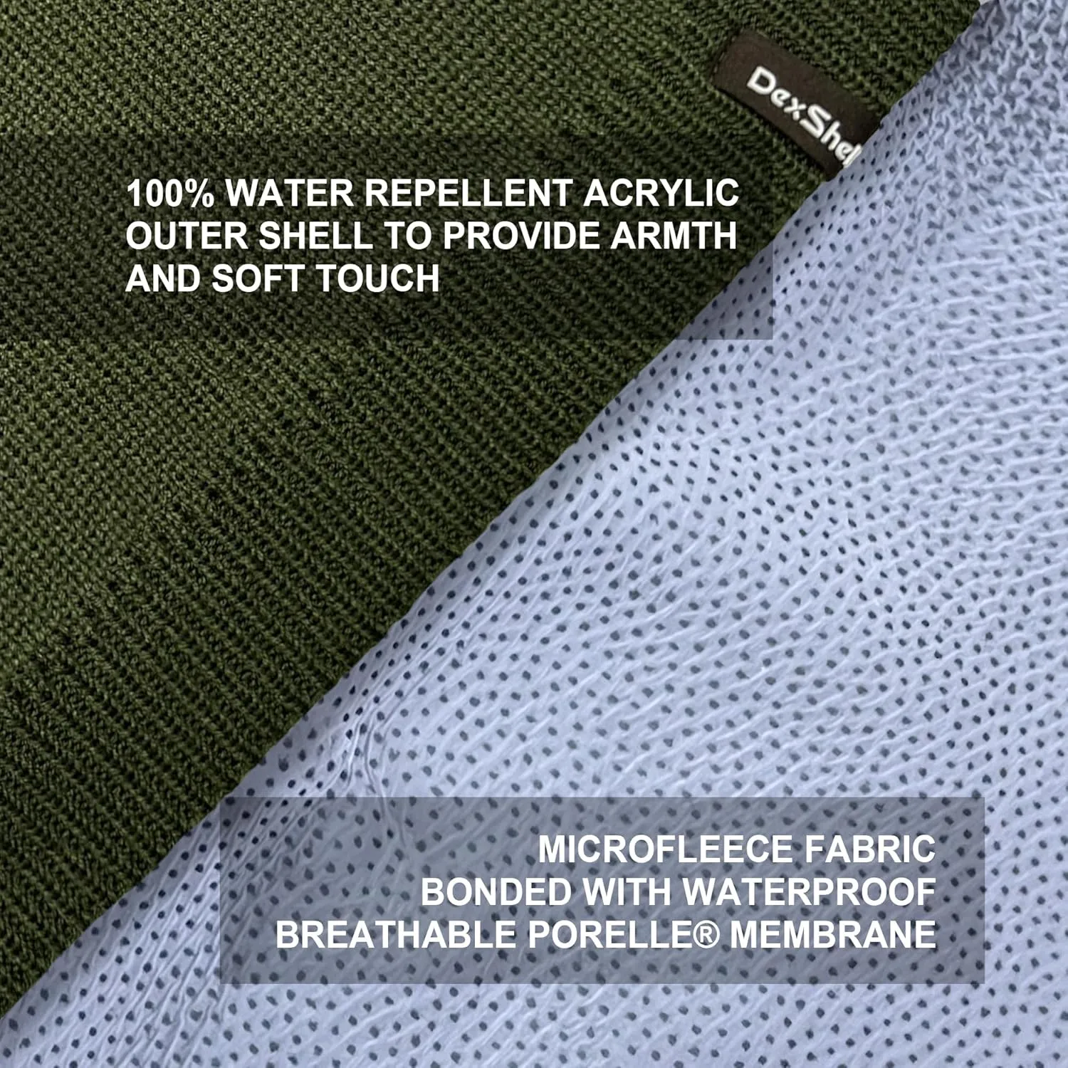 DexShell Waterproof Beanie Hat for Men and Women for Winter Cold Weather, Membrane Insulated Fleece Liner