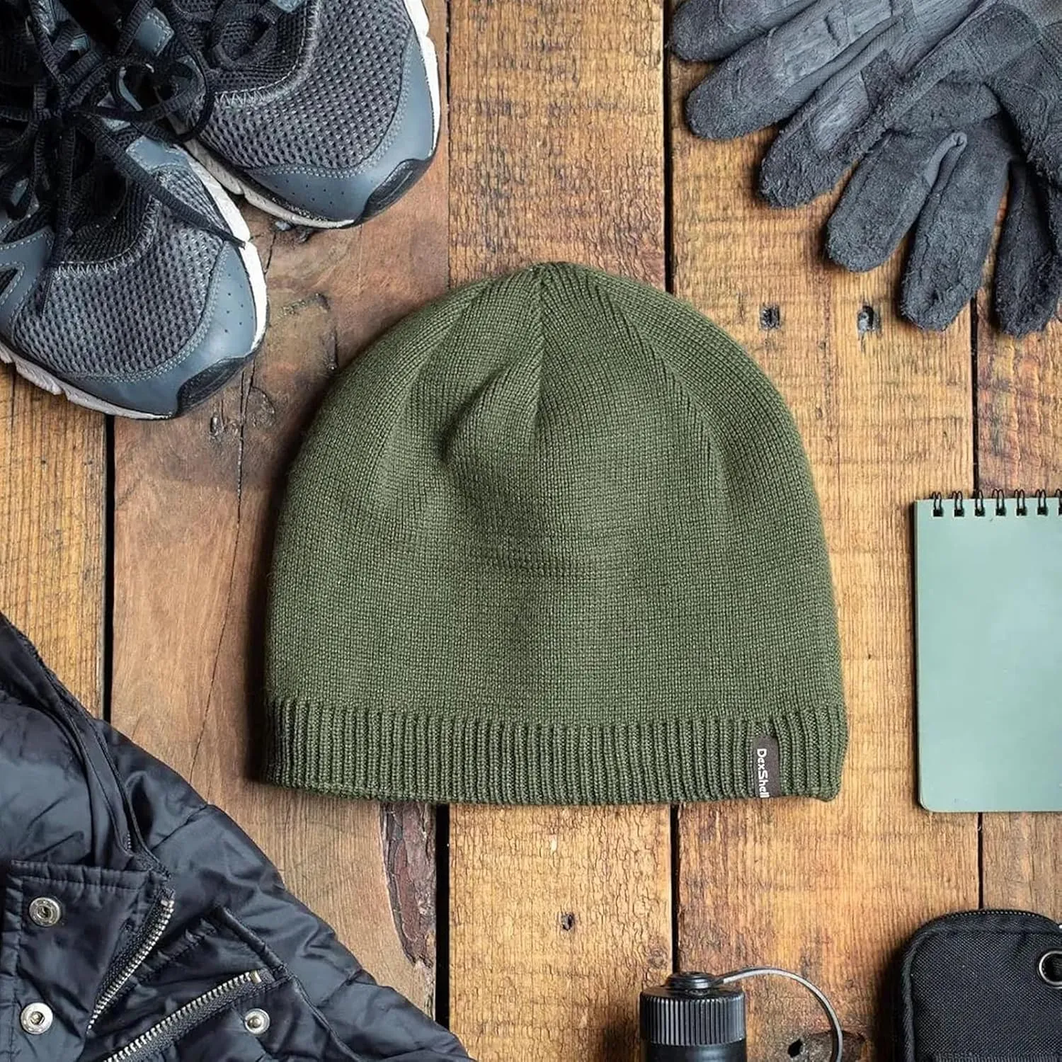 DexShell Waterproof Beanie Hat for Men and Women for Winter Cold Weather, Membrane Insulated Fleece Liner