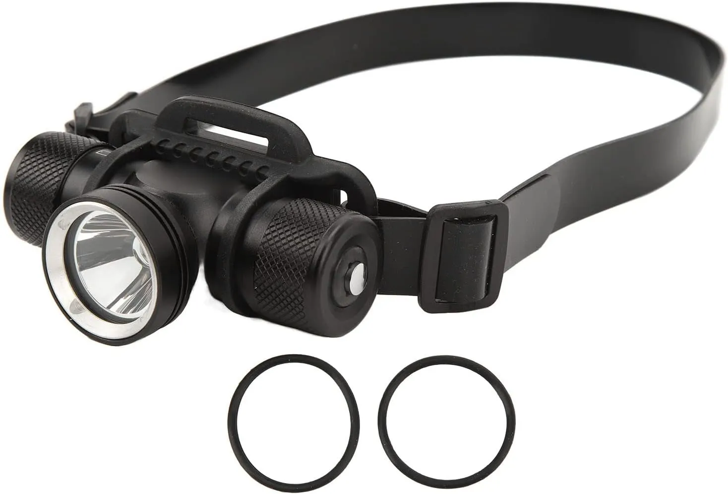 Diving Flashlight LED Underwater Waterproof 60m Diving Headlamp Headlight Head Mounted Dive Flashlight Head Light Lamp Torch