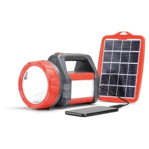 d.light T200 Portable Solar Lantern and Mobile Phone Charger for Camping