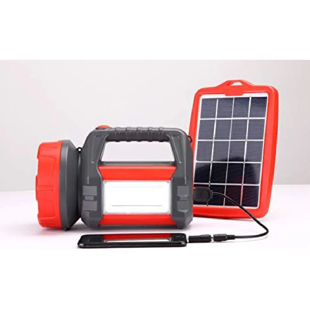 d.light T200 Portable Solar Lantern and Mobile Phone Charger for Camping