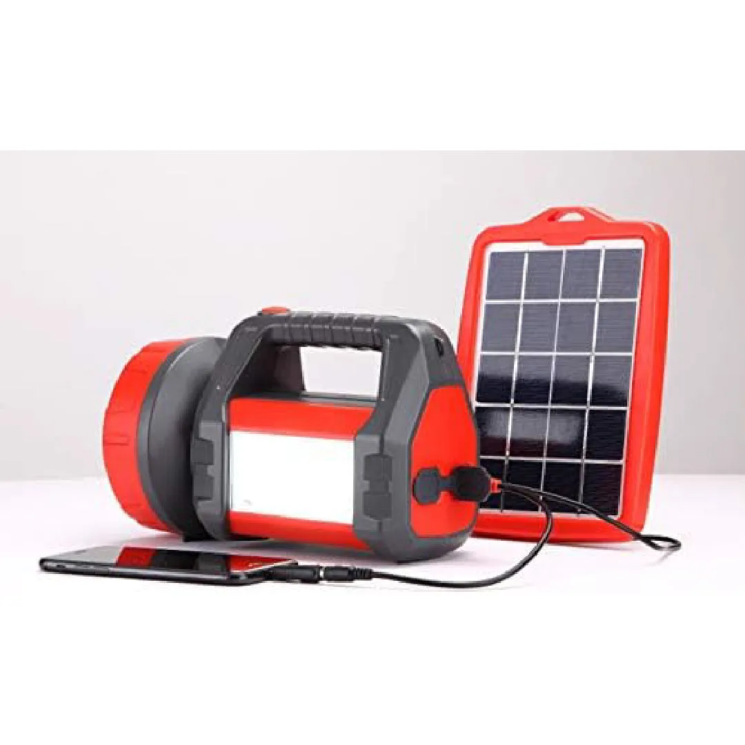 d.light T200 Portable Solar Lantern and Mobile Phone Charger for Camping