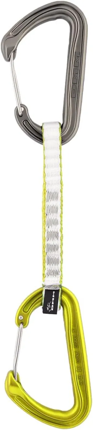DMM Chimera Quickdraw Carabine, Lime, 12cm, A398-12LG