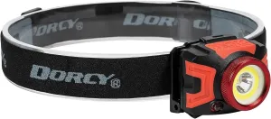 Dorcy Ultra HD 530 Lumen Headlamp, Black,Red, 1.6" x 1.8" x 2.3"