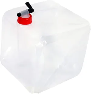 Double Handle Collapsible Water Bag 20l Large Capacity Leakproof Camping Water Tank for Hiking Travel