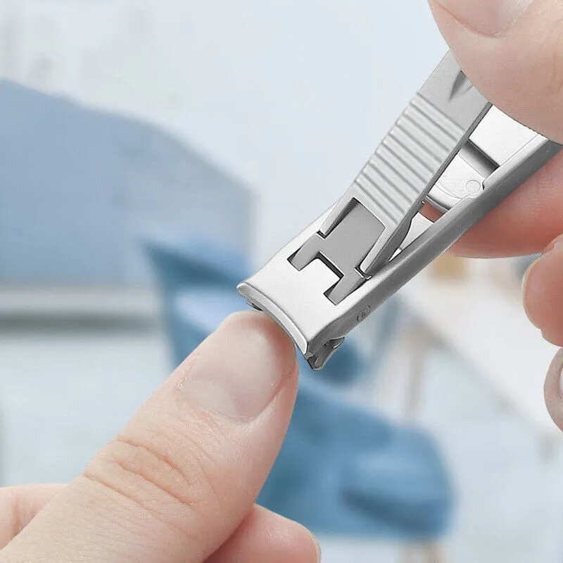 Double-head Folding Oblique Stainless Steel Nail Clippers