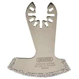 Draper 70473 Oscillating Multi-Tool Diamond Coated Cutting Blade 52Mm Dr-70473