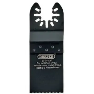 Draper Oscillating Multi-Tool Plunge Cutting Blade, 34 X 90Mm, 18Tpi Bi-Metal Dr-70466