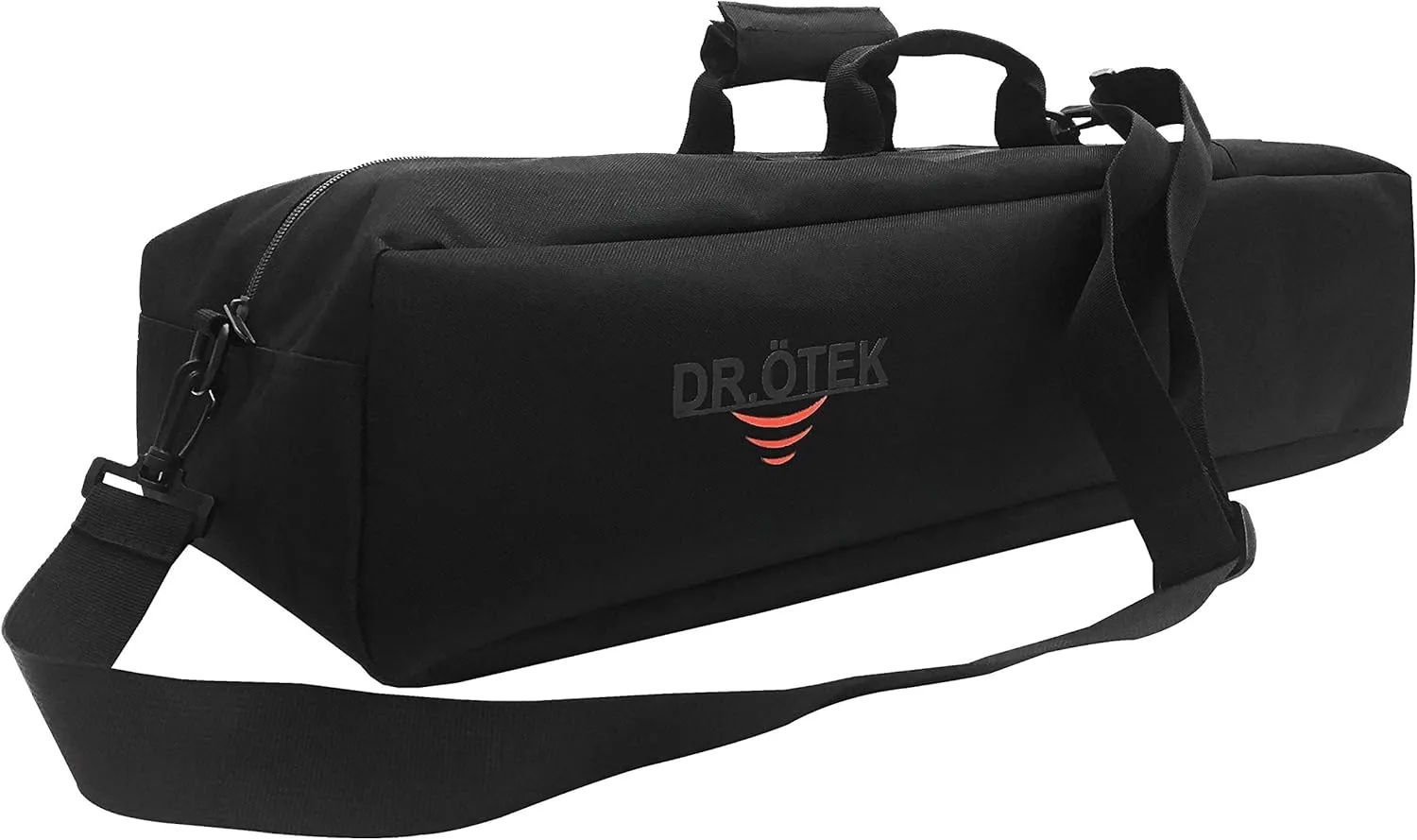 DR.ÖTEK Multipurpose Carry Bag, Portable Storage Bag, Large Capacity, Dirt and Wear Resistance, Black Padded Carrybag for Metal Detectors & Accessories