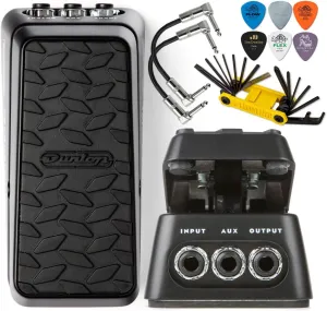 Dunlop DVP4 Volume X Mini Effects Pedal with Tonebird Patch Cable, Multi-Tool, Picks Bundle, DVP4-TBB