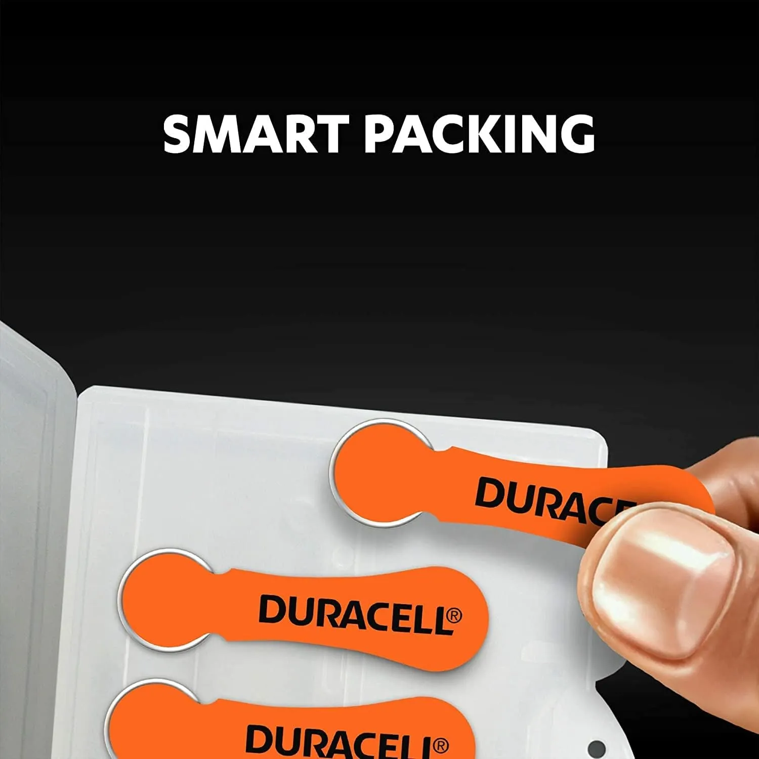 Duracell Activair Hearing Aid Batteries: Size 13 (80 Batteries)