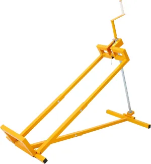 Easy Lawn Mower Lift for Riding Tractors, 800 Lbs Capacity Lawn Tractor Lifter, Ride-on Mower, Cleaning Aid, Universal, Lawn Tractor Lift, Lawn Tractor   45° Tilt Adjustable, Yellow