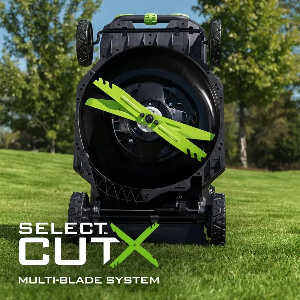 EGO POWER  Electric Lawn Mower, Self-Propelled Cordless with Select Cut and Touch Drive, Includes (2) 56V 6.0Ah Batteries and Rapid Charger - LM2134SP-2
