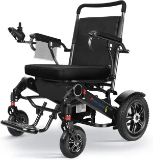 Electric Wheelchairs for Adults,2in1 Detachable Electric Wheelchairs for Senior,3s Foldable Lightweight Power Wheelchair Motorized Wheelchair with 18" Wide cushion,500W Motor,Portable Airline Approved