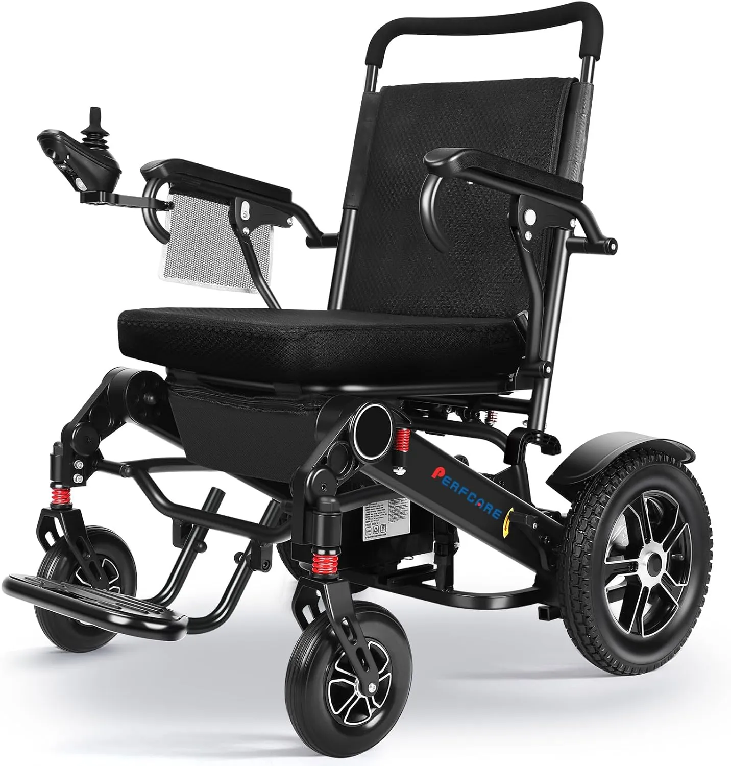 Electric Wheelchairs for Adults,2in1 Detachable Electric Wheelchairs for Senior,3s Foldable Lightweight Power Wheelchair Motorized Wheelchair with 18" Wide cushion,500W Motor,Portable Airline Approved