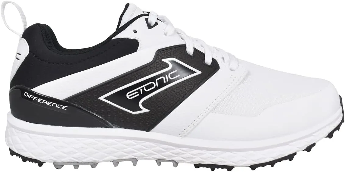 Etonic Golf Difference 2.0 Spikeless Shoes White/Black Size 9.5 Medium