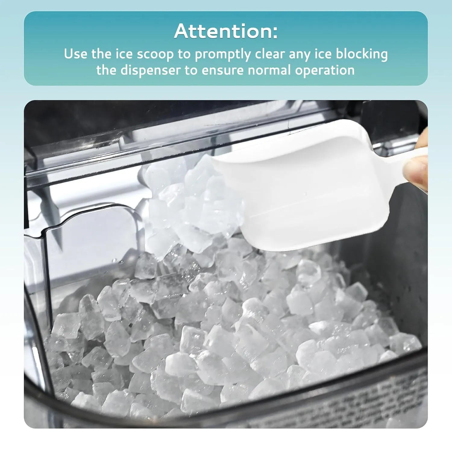 EUHOMY Nugget Ice Makers Countertop, Pebble Ice Maker Machine with 35lbs/24H Soft Ice, Self-Cleaning Sonic Ice Maker with Ice Scoop&Basket, Pellet Ice Maker for Home/Kitchen/Office(Stainless Steels)