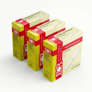 Ever Ready First Aid Sterile Butterfly Strips, Individually Wrapped Wound Closure Bandages for Small Wounds Protection, ½” x 2 ¾” – 300 Count