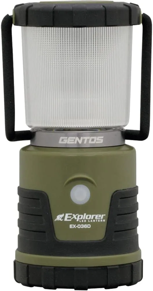 EX-036D LED Lantern, AA Battery Operated, 450 Lumens, Explorer, Camping, Outdoor, Light, Disaster Preparedness