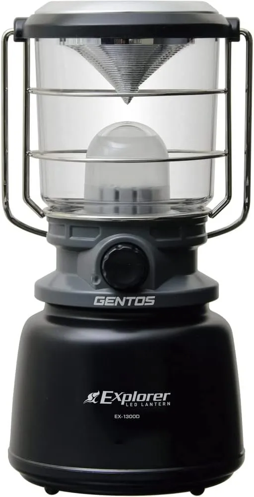 EX-1300D LED Lantern, AA Battery Operated, 1,300 Lumens, Explorer, Camping, Outdoor, Light, Disaster Preparedness