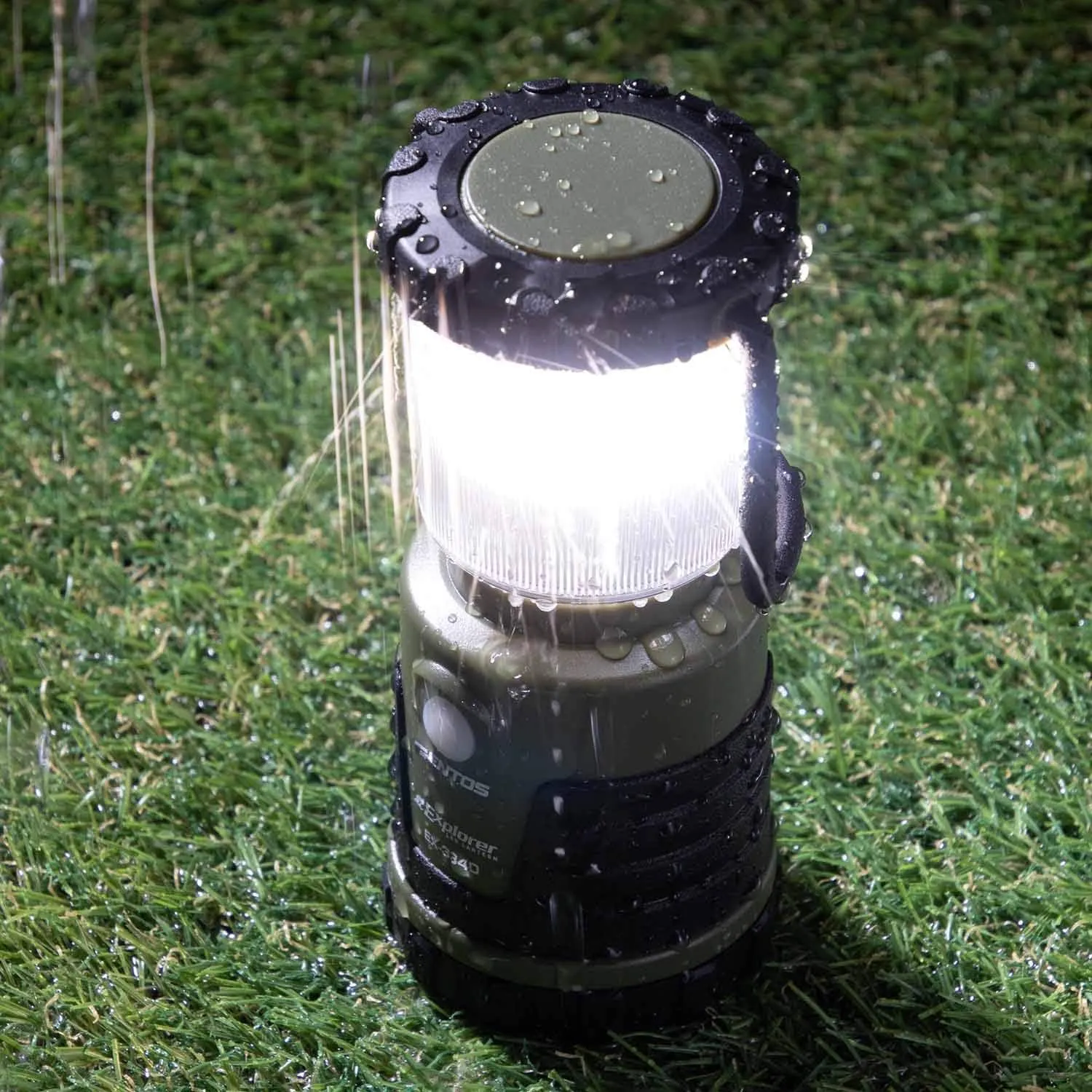 EX-334D LED Lantern, Mini Small, AA Battery Operated, 440 Lumens, Explorer, Camping, Outdoor, Light, Disaster Preparedness