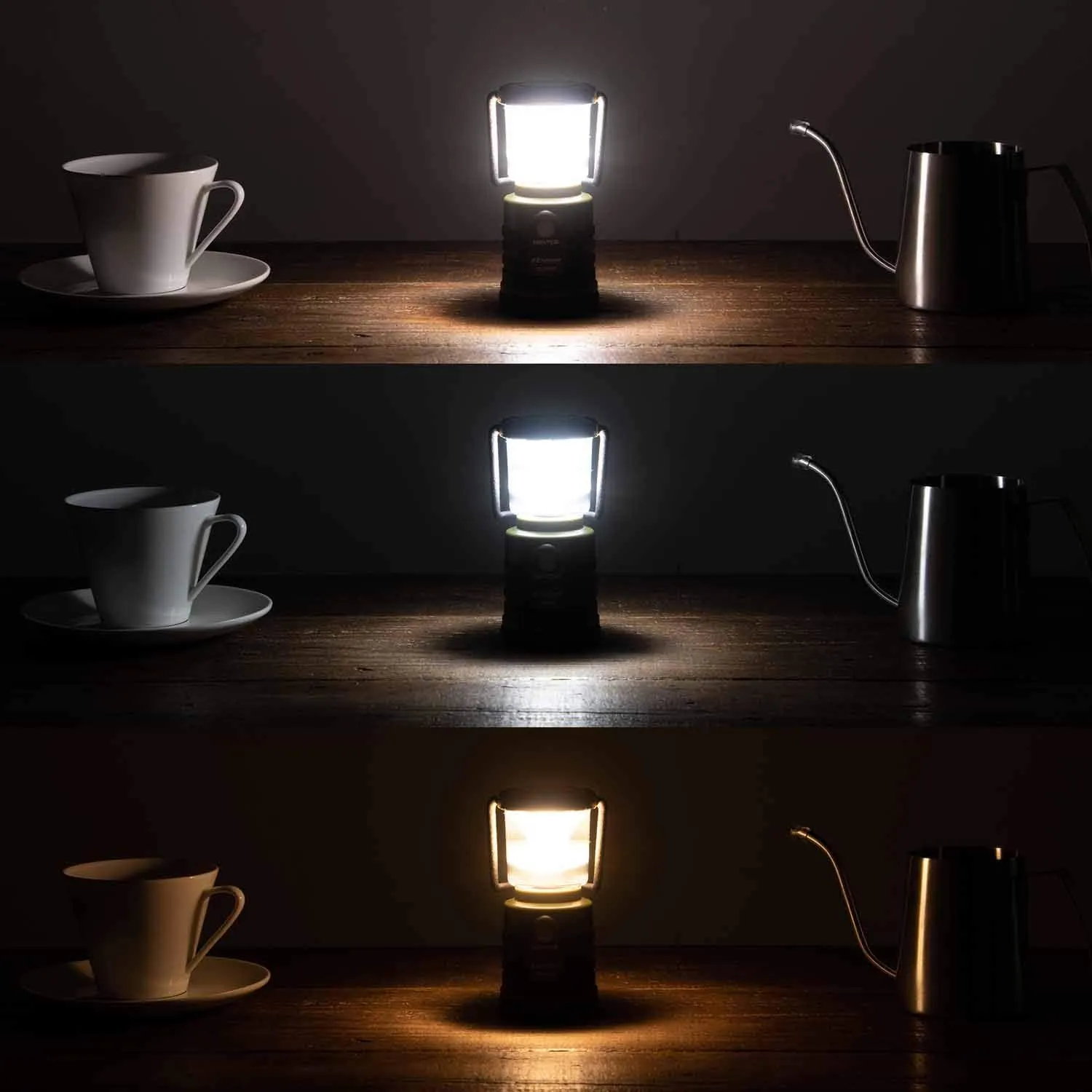 EX-334D LED Lantern, Mini Small, AA Battery Operated, 440 Lumens, Explorer, Camping, Outdoor, Light, Disaster Preparedness