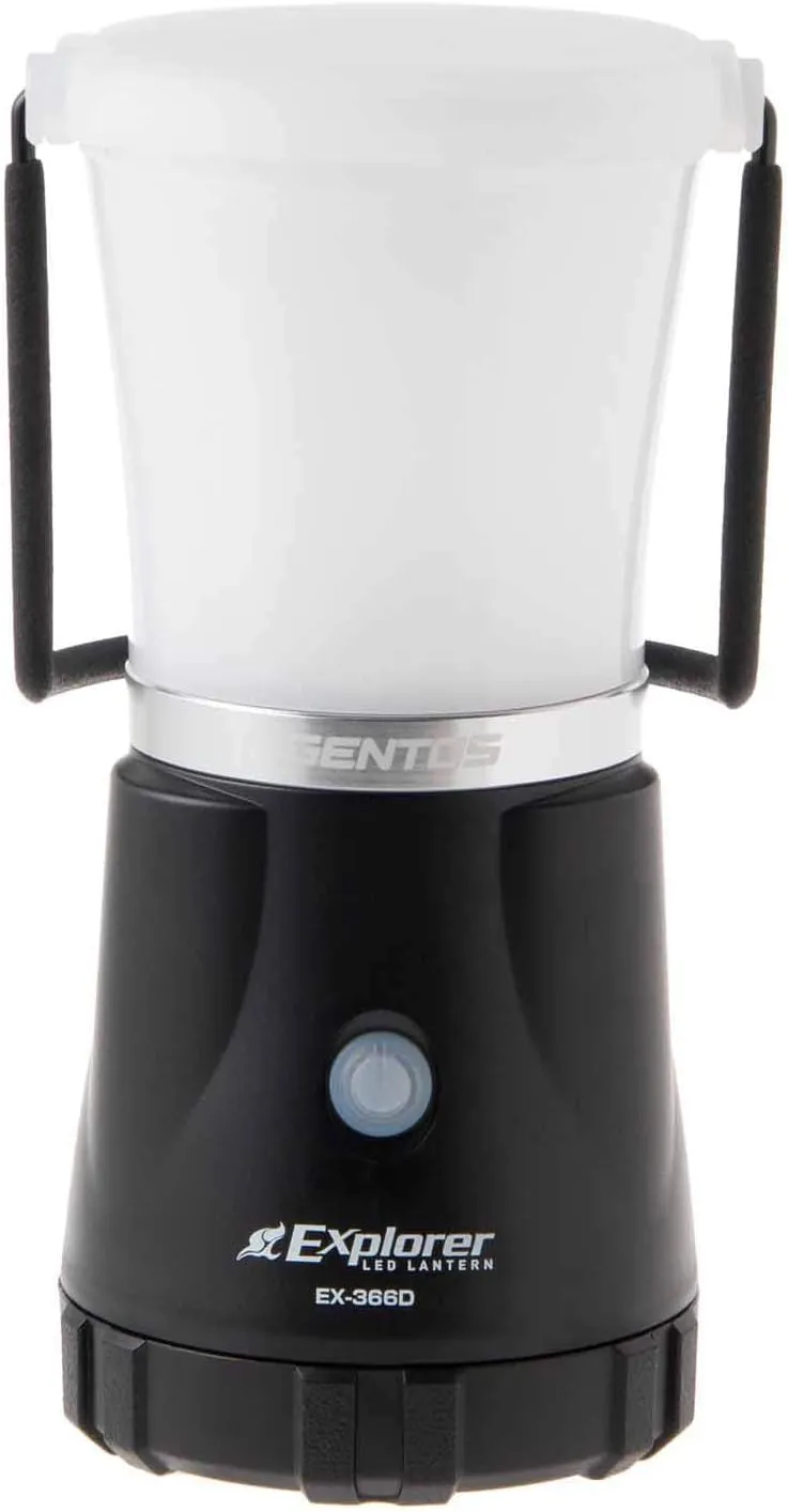 EX-366D LED Lantern, Rechargeable, Dedicated Rechargeable Battery/AA Battery Operated, 1000 Lumens, Explorer, Camping, Outdoor, Light, Disaster Preparedness