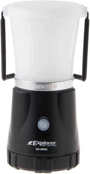 EX-366D LED Lantern, Rechargeable, Dedicated Rechargeable Battery/AA Battery Operated, 1000 Lumens, Explorer, Camping, Outdoor, Light, Disaster Preparedness