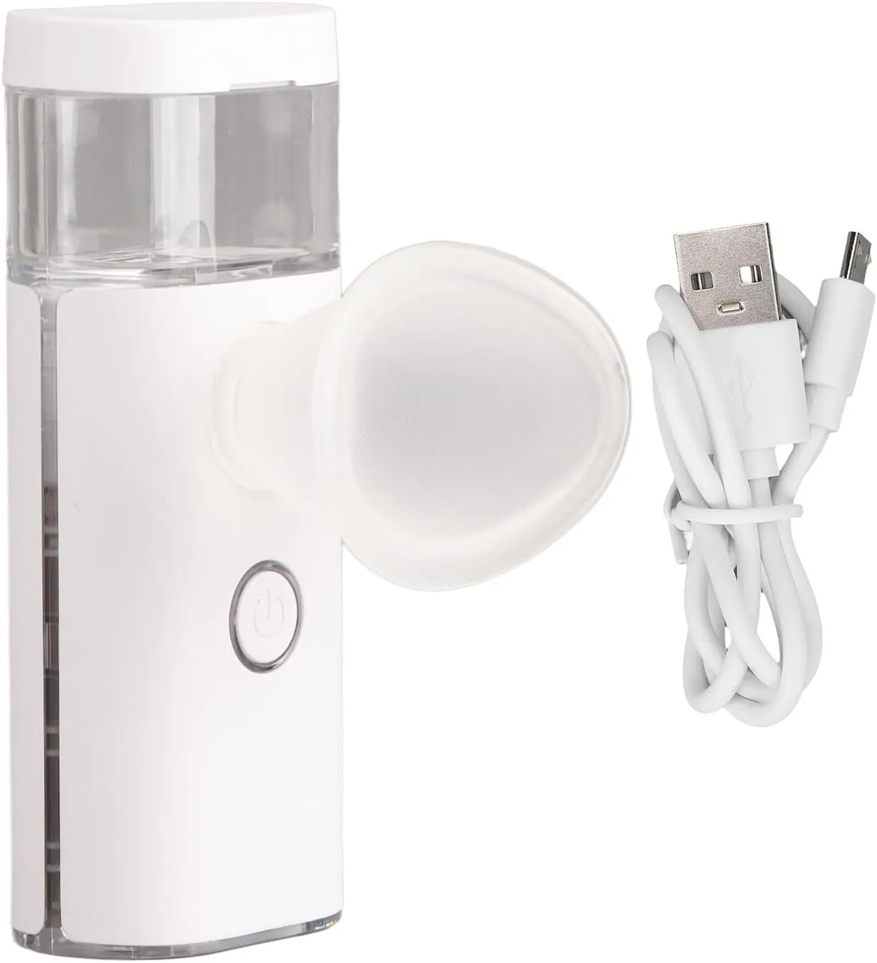 Eye Nebulizer, Portable Facial Mister, USB Rechargeable Massage Moisturizing Atomization Sprayer for Adults & Kids Travel, Home, Daily Use