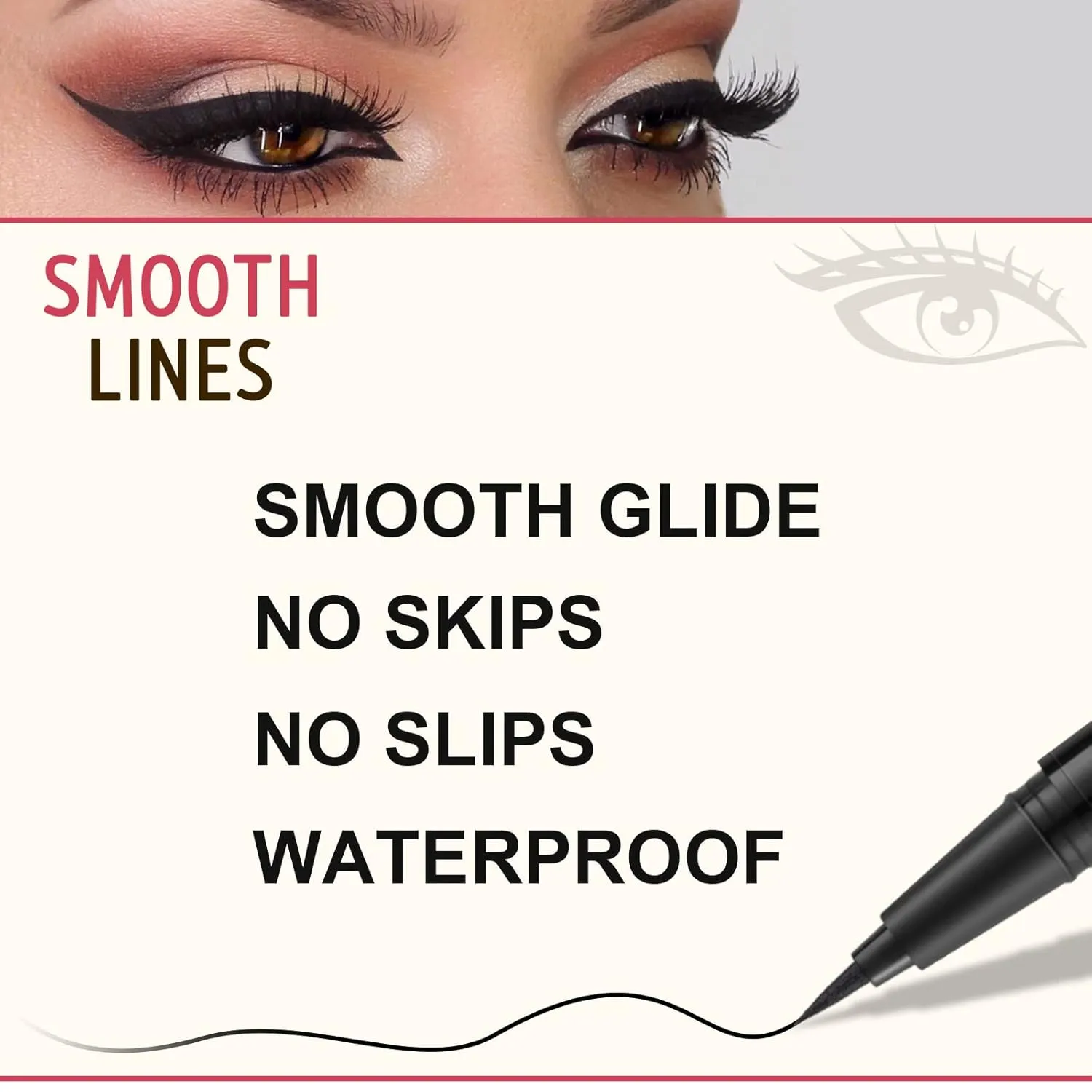 Eyebrow Pen Makeup Kit, with 4 Tip Waterproof Microblading Eyebrow Pencil, Eyeliner, Eyebrow Pomade and Dual-ended Eyebrow Brush, Brow Pencil Eyebrow Kit for Natural Looking - Ash Brown