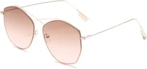 Fashion Trendy Oval Sunglasses Women Men Luxury Metal Sun Glasses Outdoor Travel Shades Uv400