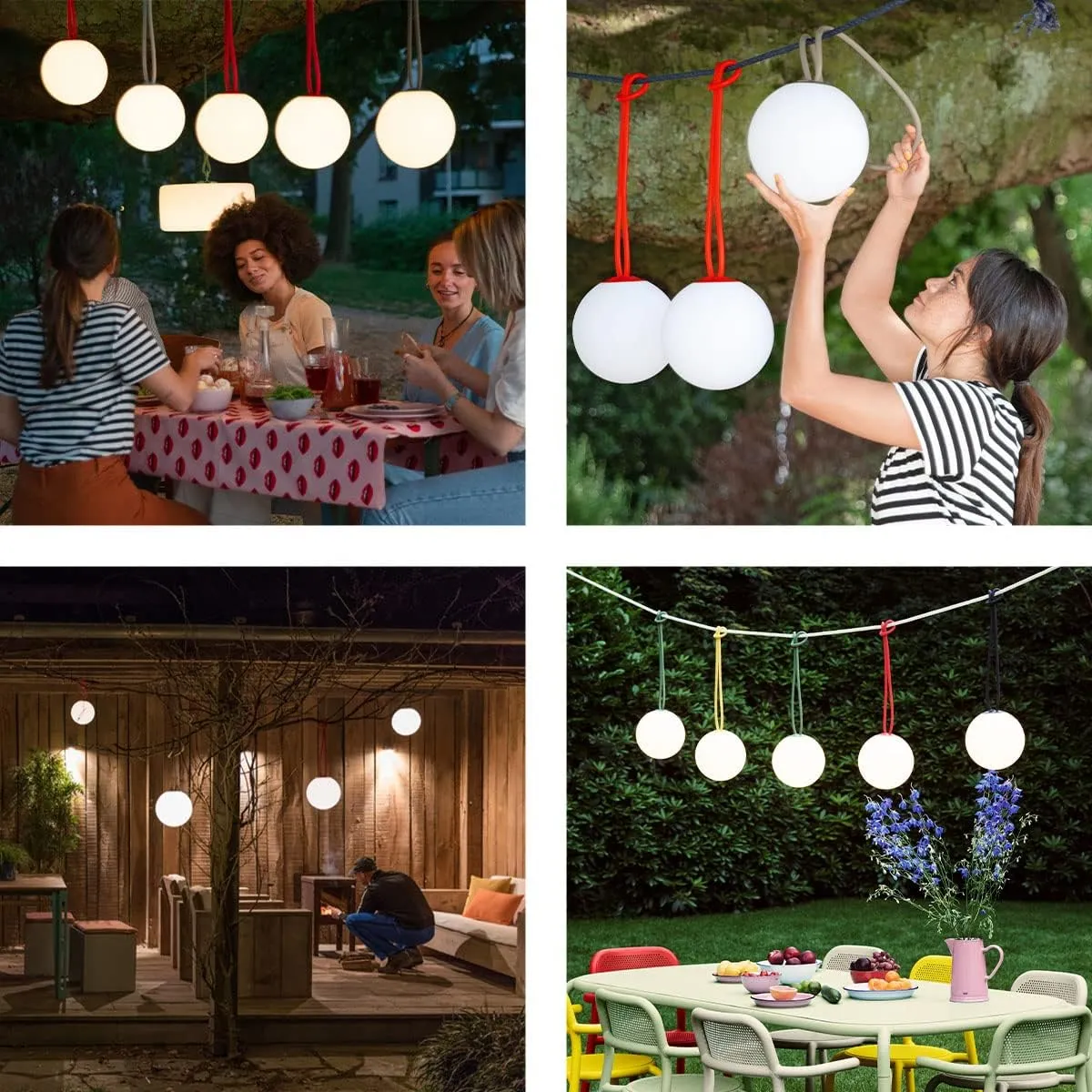 Fatboy BOL-TPE-UL Bolleke Rechargeable Indoor/Outdoor LED Light, Taupe