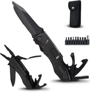 Father's Day Gifts for Dad from Daughter Son Wife Multitool Knife 13 In1, Portable Multi-Function Pliers, Used For Outdoor,Camping, Hiking Survival,Etc.Gifts For Father,boyfriend Cool Stuff Tools