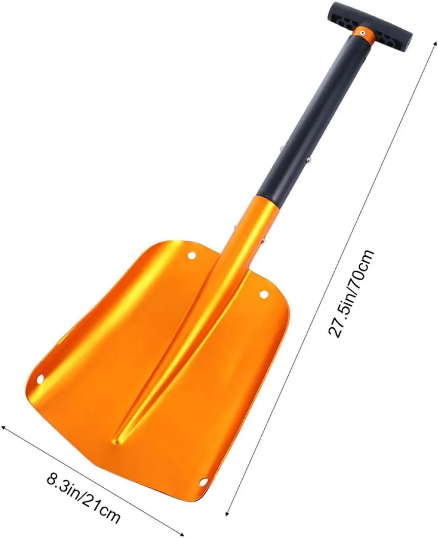 FAVOMOTO Detachable Spade Shovel Car Snow Scraper Portable Emergency Snowboard Off-road Lightweight