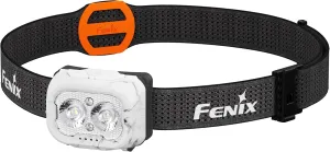 FENIX HL18R-T V2.0 White Rechargeable Trail Running/Outdoor Headlamp | 800 Lumens | 125m | 160 Hrs Max | Dual Primary Beams - Cool and Warm White | 5lm Red Beam | Sport Click Adjust Headband | IP66
