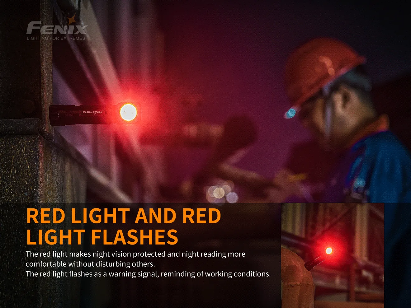 Fenix HM61R Multifunctional Rechageable Headlamp