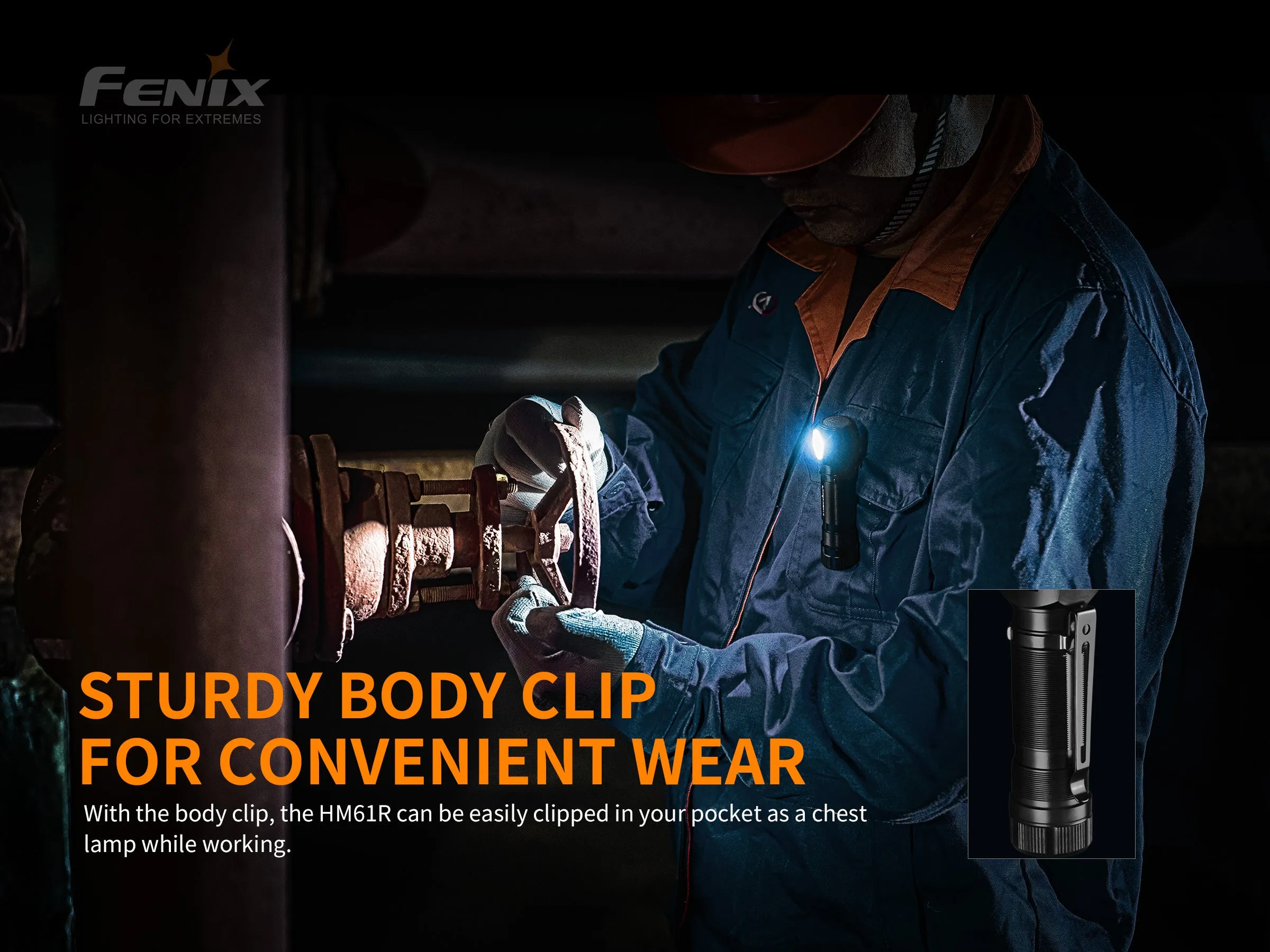 Fenix HM61R Multifunctional Rechageable Headlamp