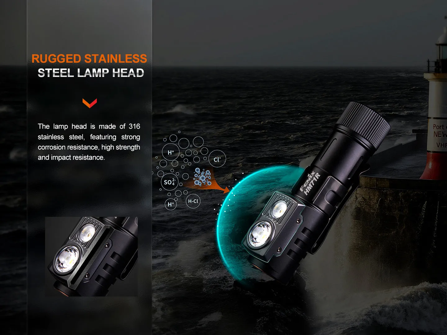 Fenix HM71R RECHARGEABLE HEADLAMP