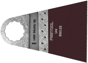 Festool VECTURO 50mm x 65mm Universal Multi Tool Saw Blade - 5 Pack 500149