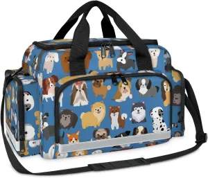 First Aid Bags Empty, Colorful Puppys Emergency Bag First Aid Kit Multiple Compartment Kit Carrier On Call Trauma Bag For Paramedics Emergency Medical Supplies Kit
