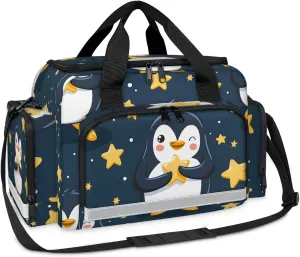 First Aid Bags Empty, Cute Penguin Emergency Bag First Aid Kit Multiple Compartment Kit Carrier On Call Trauma Bag For Paramedics Emergency Medical Supplies Kit