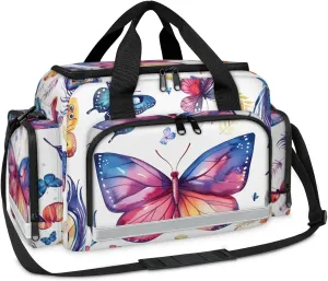 First Aid Bags Empty, Minuscule Butterfly Emergency Bag First Aid Kit Multiple Compartment Kit Carrier On Call Trauma Bag For Paramedics Emergency Medical Supplies Kit
