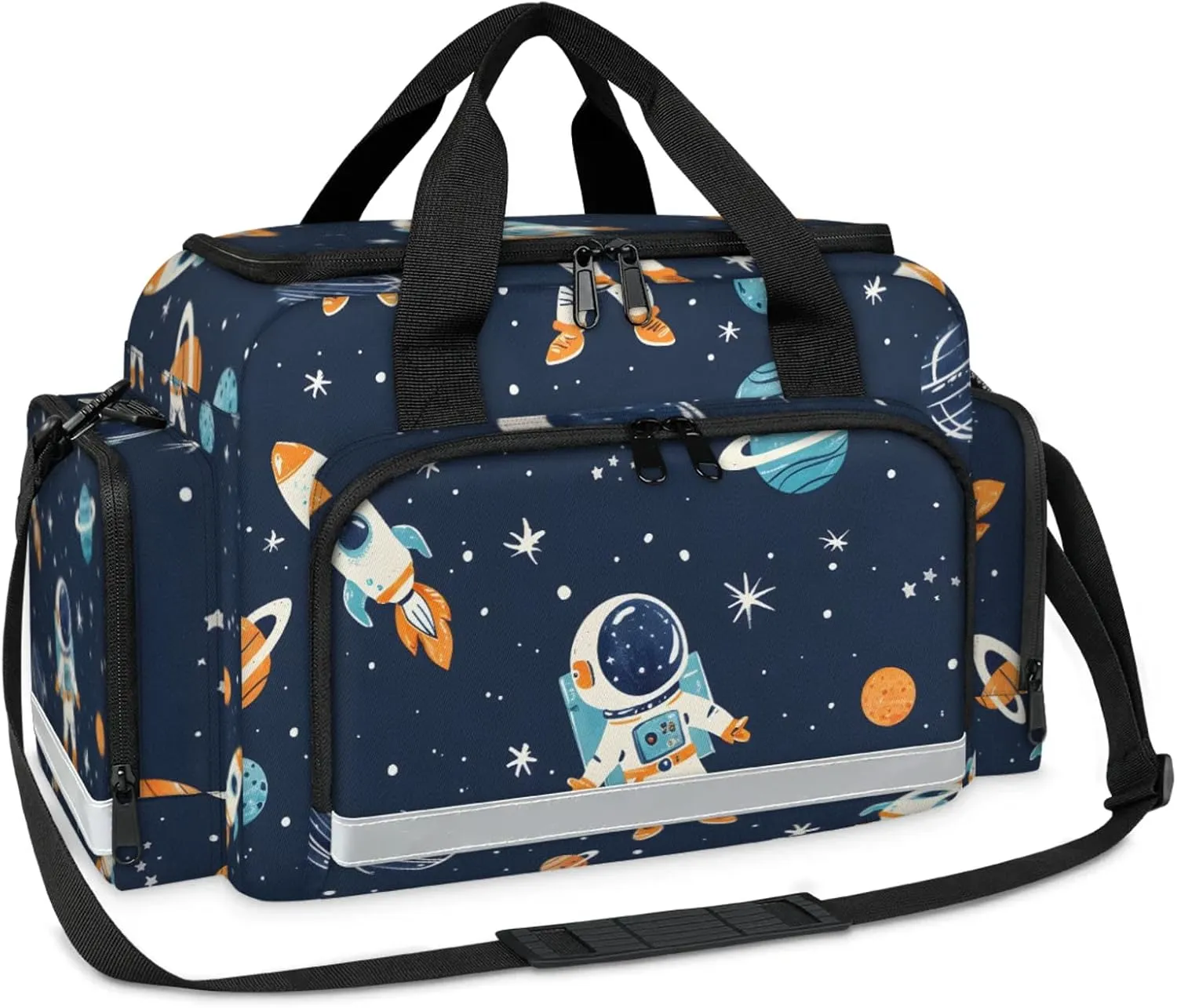First Aid Bags Empty, Steadfast Astronaut Emergency Bag First Aid Kit Multiple Compartment Kit Carrier On Call Trauma Bag For Paramedics Emergency Medical Supplies Kit