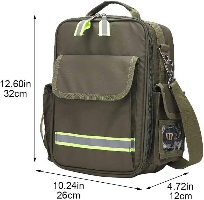First Aid Kit Backpack Waterproof Emergency Bag Disaster Relief Bag Large Capacity Survival Bag for Home Outdoor