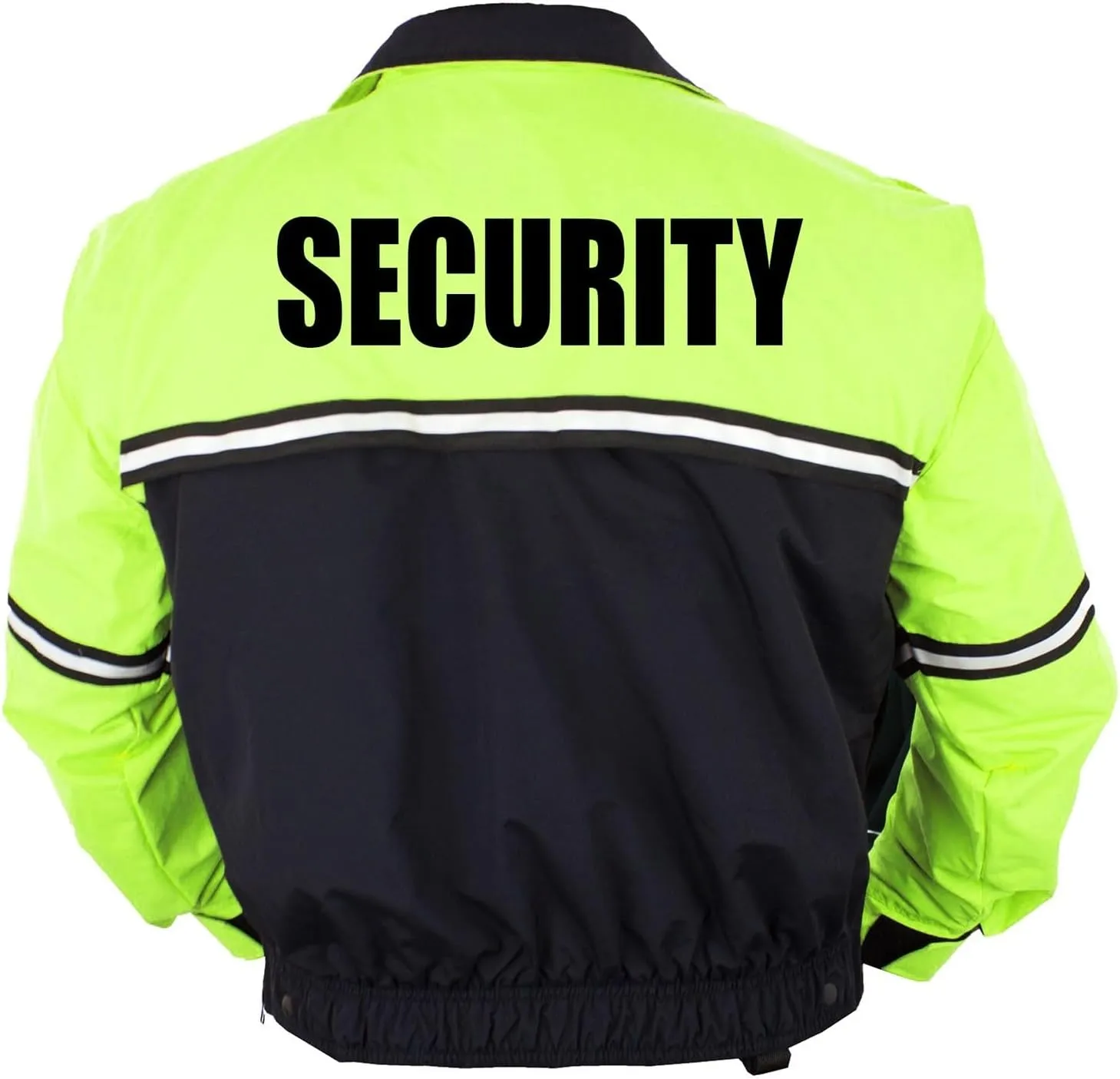 First Class Men's Two-Tone Waterproof Bike Patrol Jacket - Removable Liner, Work Utility & Safety Outerwear